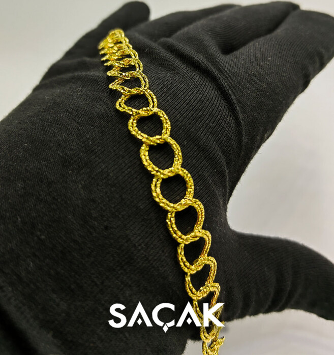 14 Ayar Altın Samanyolu Bileklik - SAÇAK KUYUMCULUK